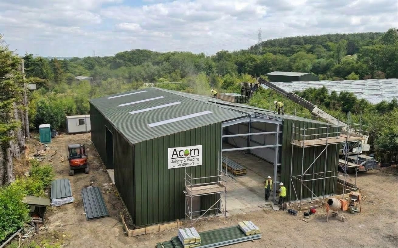 Commercial building work